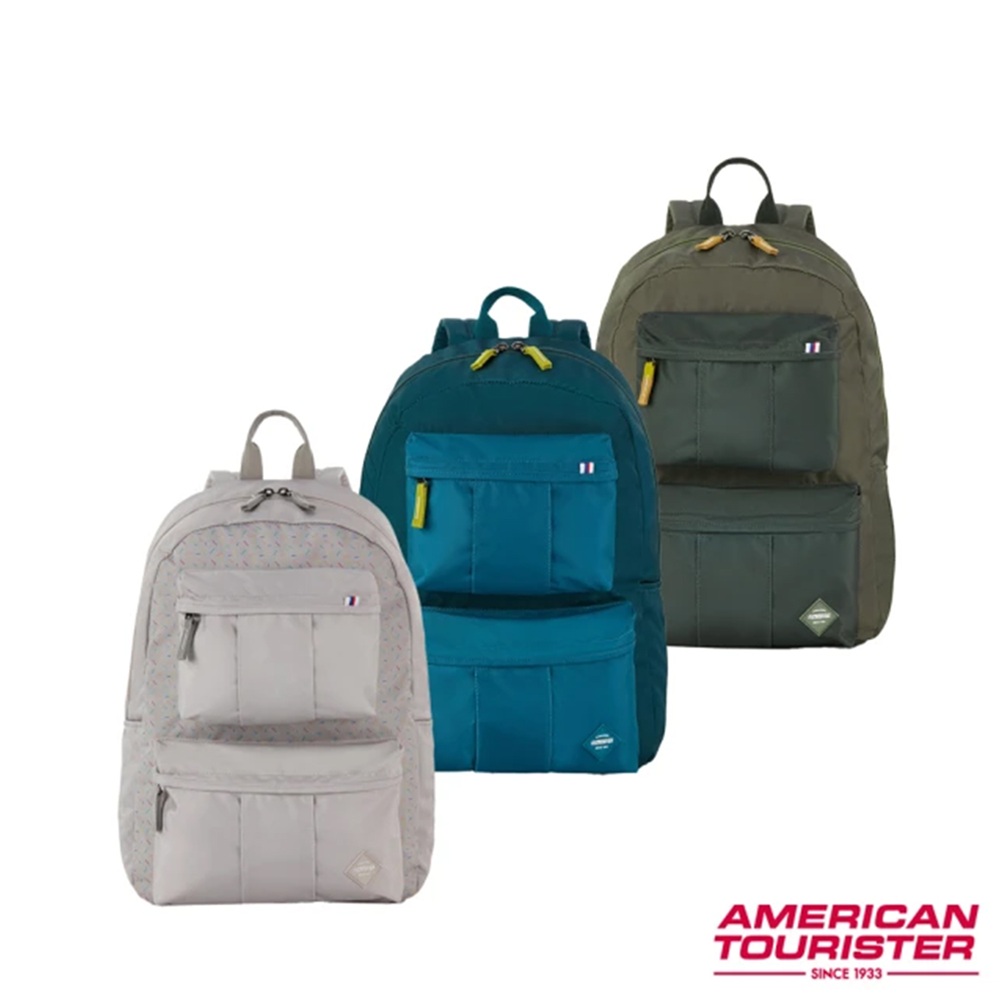 AMERICAN TOURISTER美國旅行者 Riley 抗菌年輕潮流筆電後揹包(多色可選)