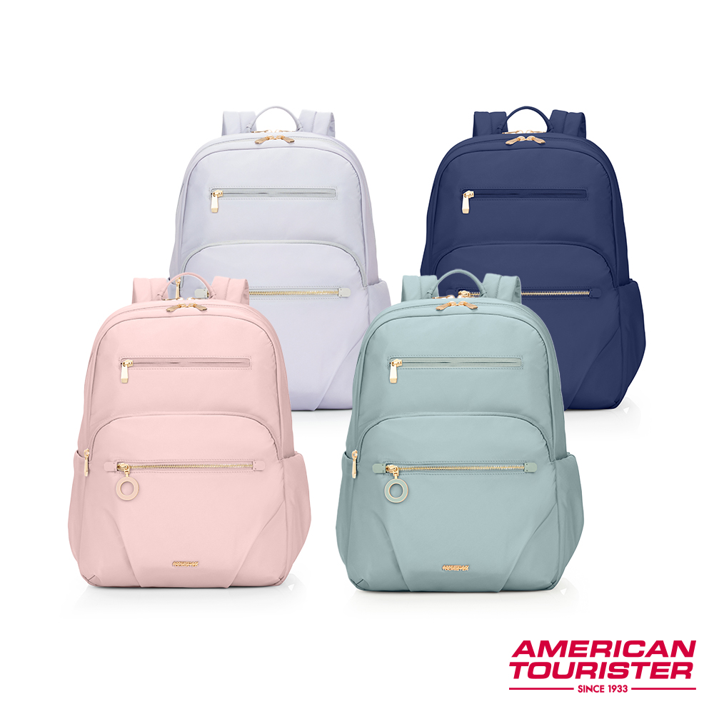 AMERICAN TOURISTER美國旅行者 ALIZEE AIMEE 日常休閒抗菌女性筆電後揹包14吋(多色可選)