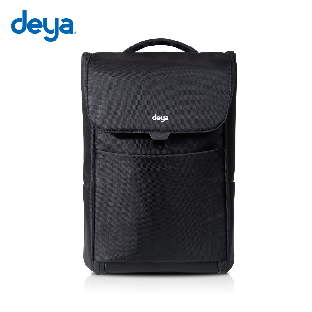 deya Packable摺疊機能商務背包-黑色