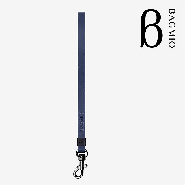 BAGMIO 牛皮手帶 - 午夜藍