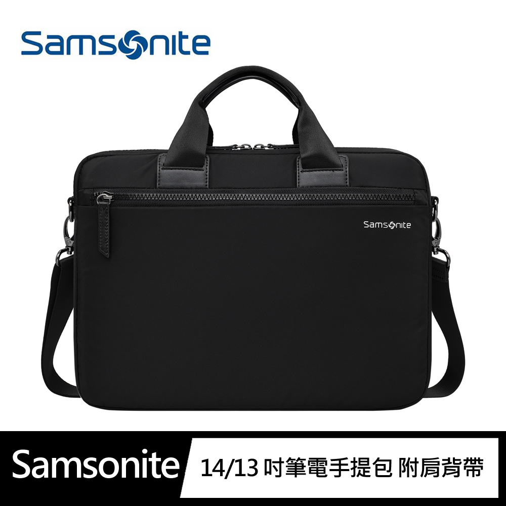 Samsonite DENDI-ICT 14/13 吋筆電手提包(附肩背帶)-黑色