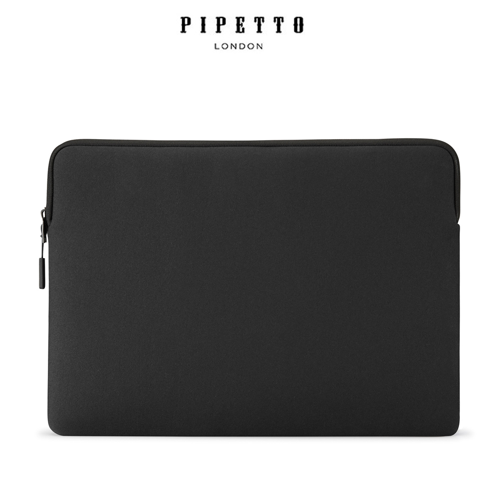 Pipetto MacBook Air 13.6吋 / Pro 14吋 Classic Fit 電腦包-黑色