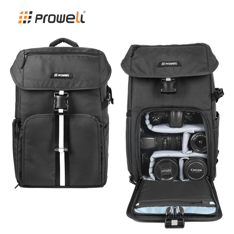 【Prowell】Prowell 多兩機多鏡 多功能相機後背包相機後背包 WIN-23003