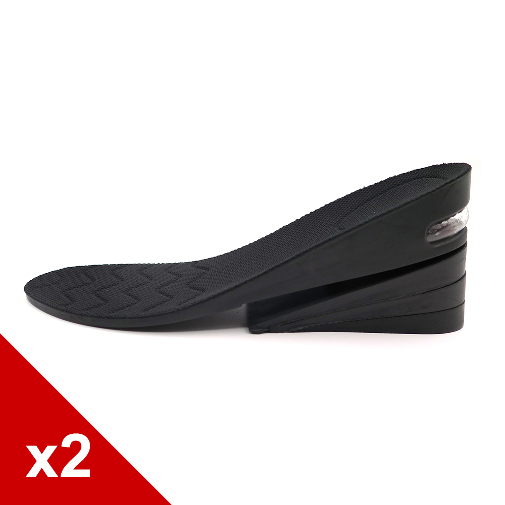 糊塗鞋匠 優質鞋材 B40 四層8cm氣墊增高墊 2雙