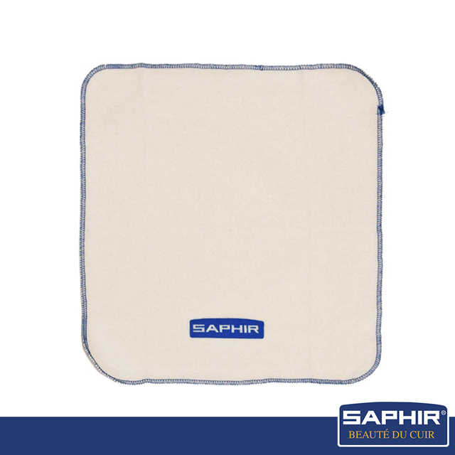 【SAPHIR莎菲爾】棉質擦拭布 - 皮包上油 皮革保養必備品 皮件拋光布