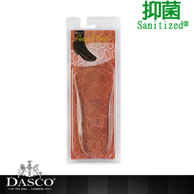 【鞋之潔】英國伯爵DASCO 6130矽膠立體舒適除臭鞋墊