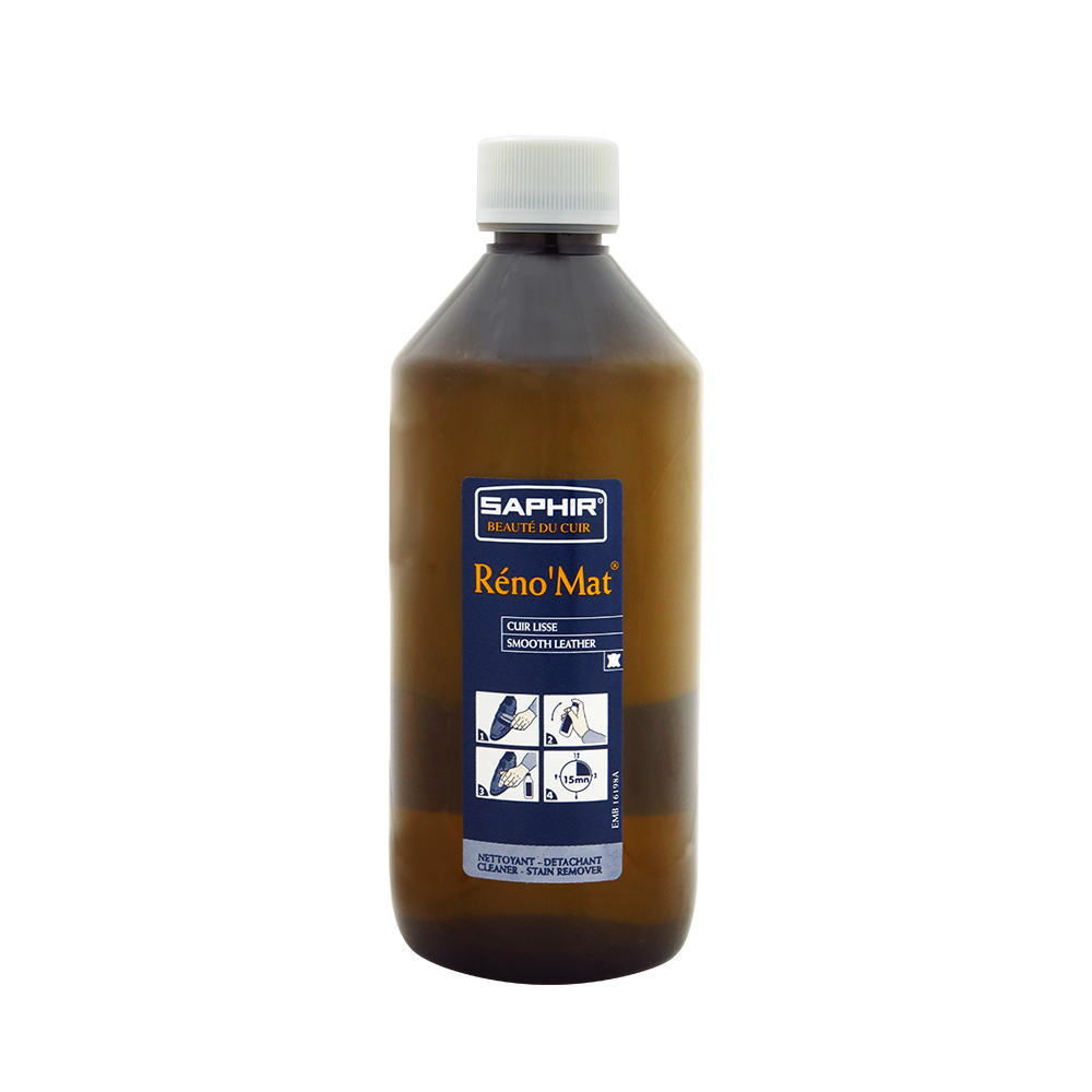 糊塗鞋匠 優質鞋材 K87 法國SAPHIR萬用皮革清潔露500ml 1瓶