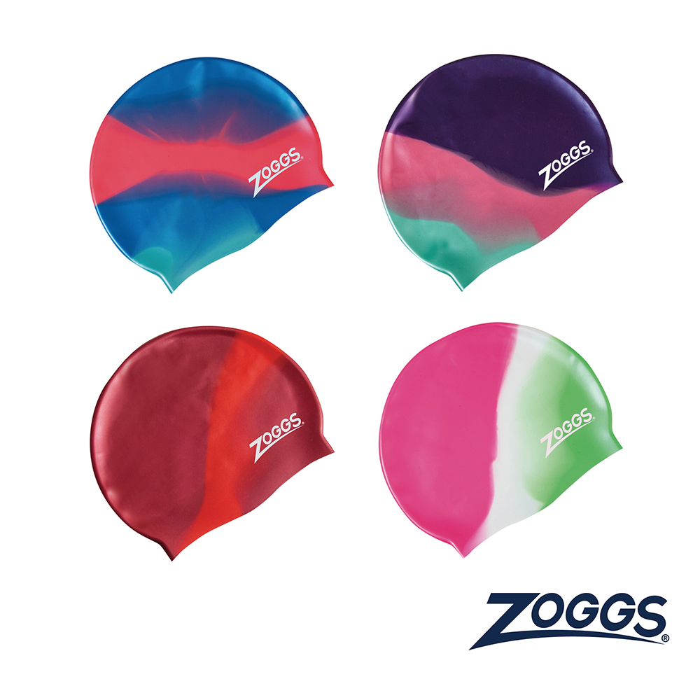 ZOGGS 兒童《極光》矽膠泳帽