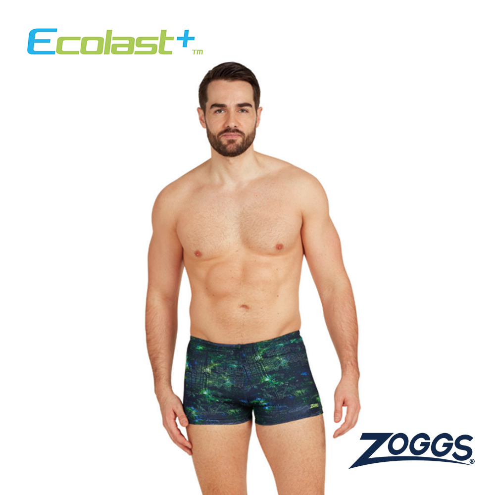 ZOGGS 男性《浪潮程式碼》 運動四角泳褲