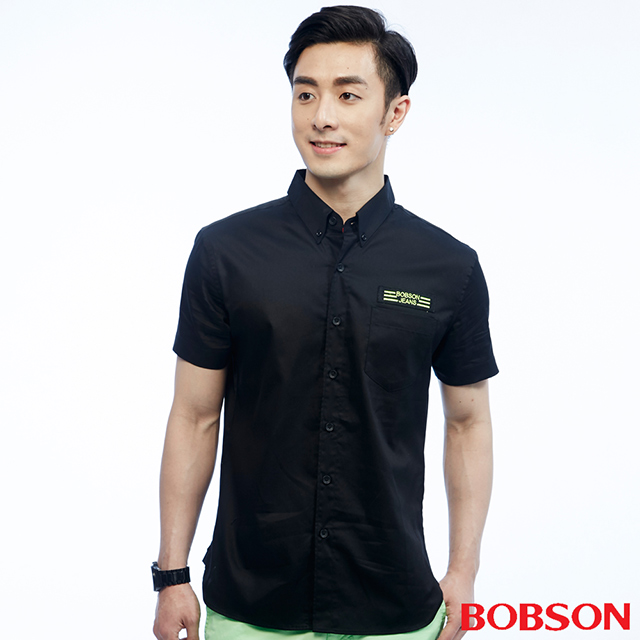 BOBSON 男款素面襯衫(25041-88)