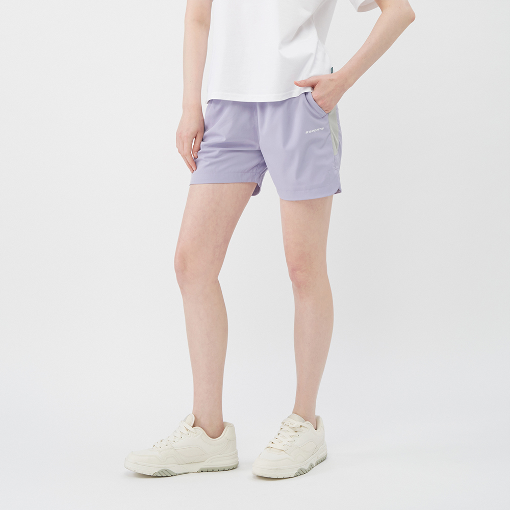 GIORDANO 女裝3M休閒短褲 B-SPORTS系列-83 艾兒瓏紫