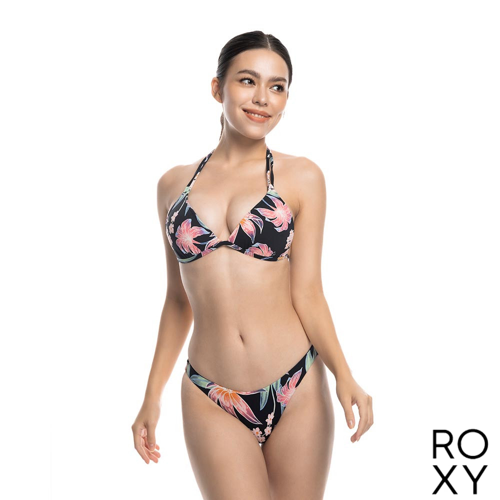 【ROXY】PARADISE TIKI TRI MINI BOT 波波UP比基尼 黑色