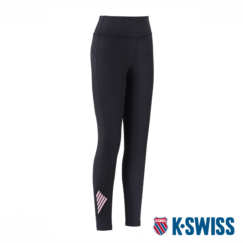 K-SWISS Legging緊身運動褲-女-黑