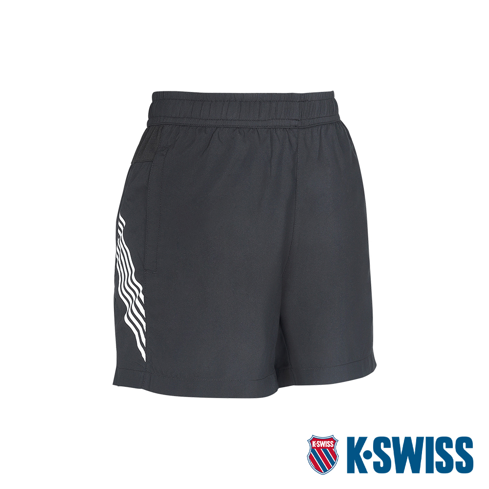K-SWISS PF Shorts運動短褲-女-黑