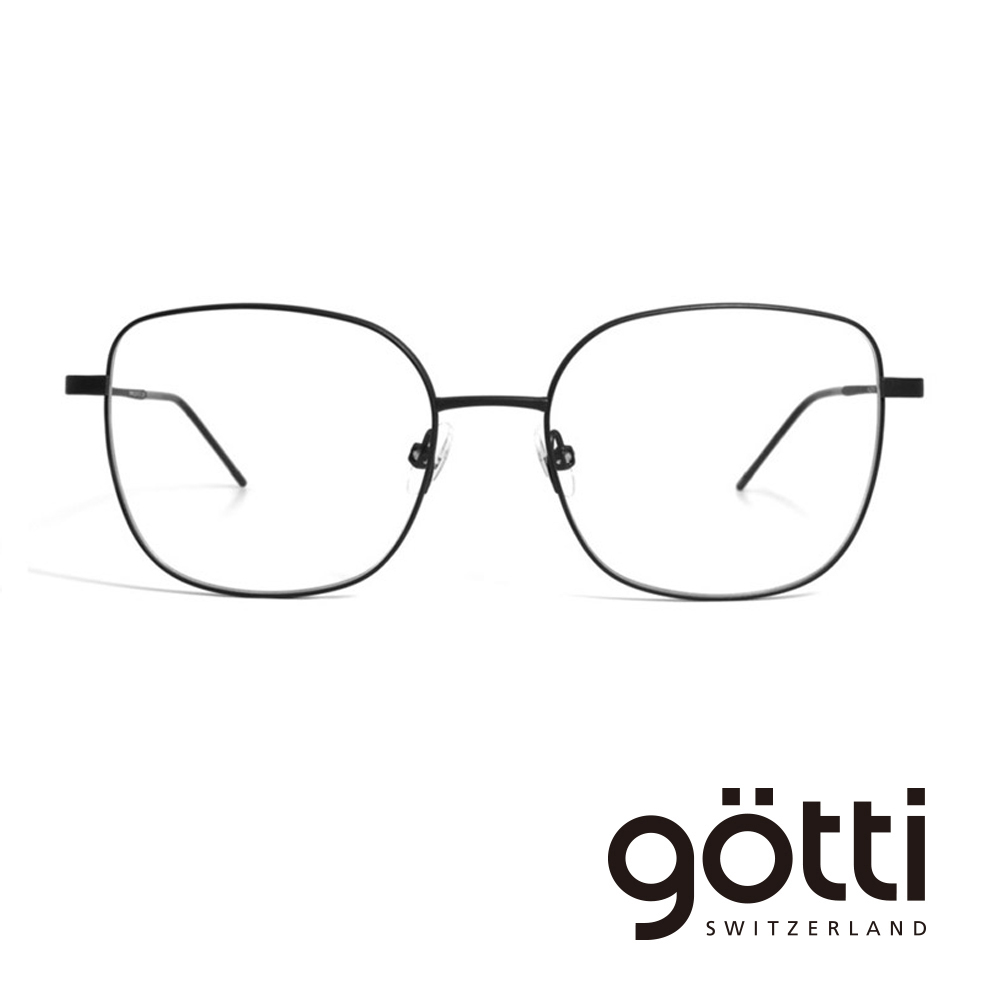 【Götti】瑞士Götti Switzerland 輕巧方框平光眼鏡(- ALOYA)