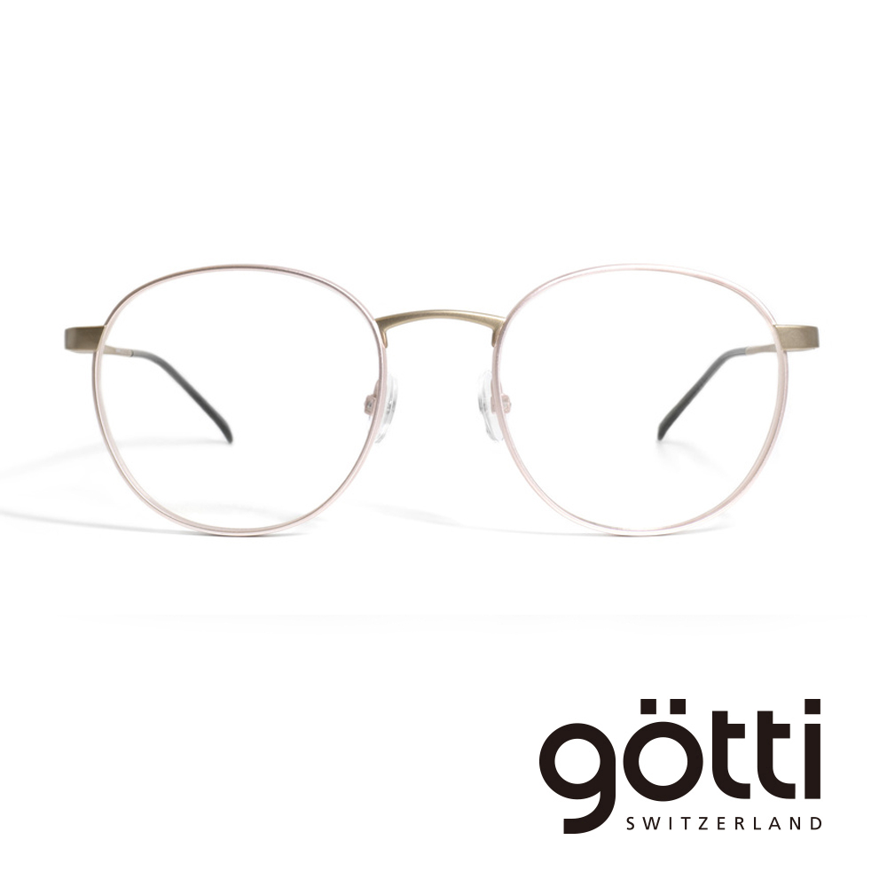 【Götti】瑞士Götti Switzerland 俏皮簡約圓框平光眼鏡(- DALTON)