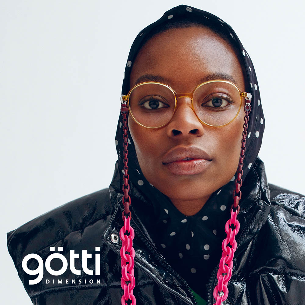 【Götti】瑞士Götti Switzerland 歐美完美圓透明框平光眼鏡(- SHAW)