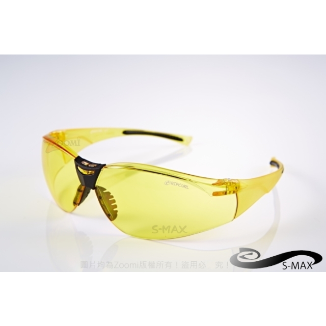 【S-MAX專業代理品牌】頂級防爆流線型PC夜用黃鏡片 抗炫光 抗UV400 防風運動太陽眼鏡！新上市！