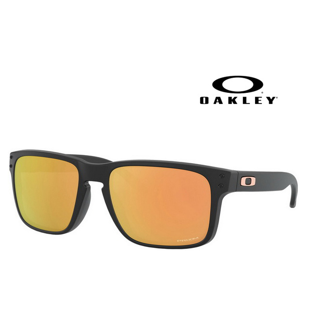 【OAKLEY】奧克利 HOLBROOK 亞洲版 輕量款太陽眼鏡 OO9244 49 霧黑框水銀鍍膜深茶鏡片 公司貨