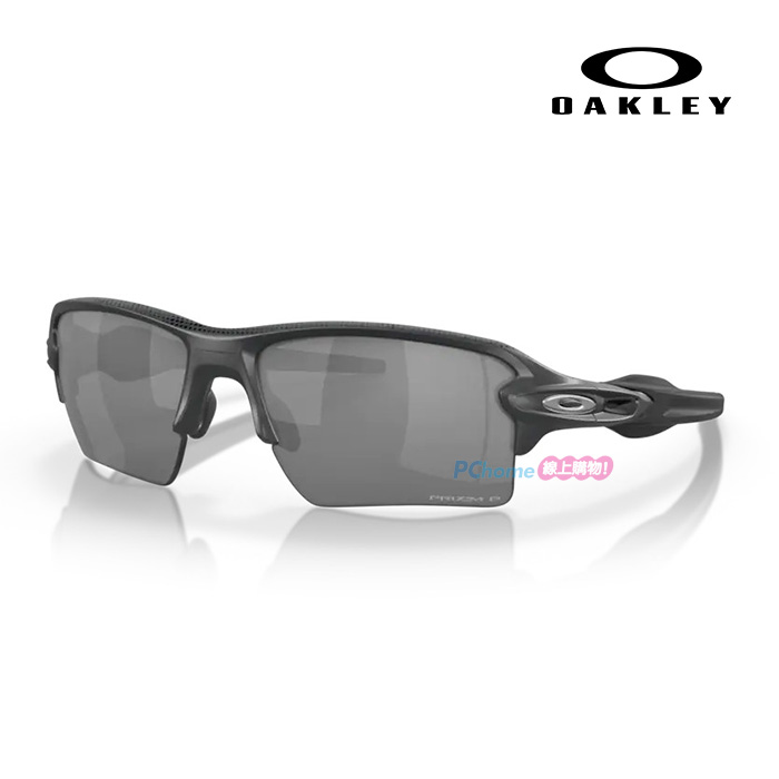 【OAKLEY】奧克力 Flak 2.0 XL 偏光墨鏡 半框 運動太陽眼鏡 OO9188 H3 59mm 黑框/灰鏡片