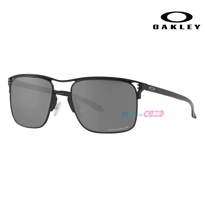 【OAKLEY】奧克力 Ojector 鈦金屬 偏光墨鏡 方框 運動太陽眼鏡 OO6048 02 57mm 黑框