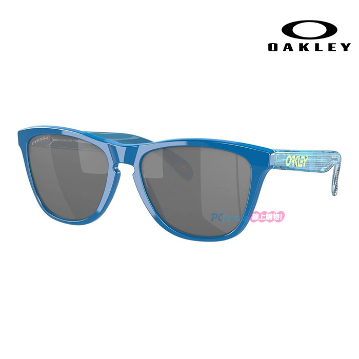 【OAKLEY】奧克力 Holbrook 橢圓框墨鏡 運動太陽眼鏡 OO9013 K3 55mm 藍框