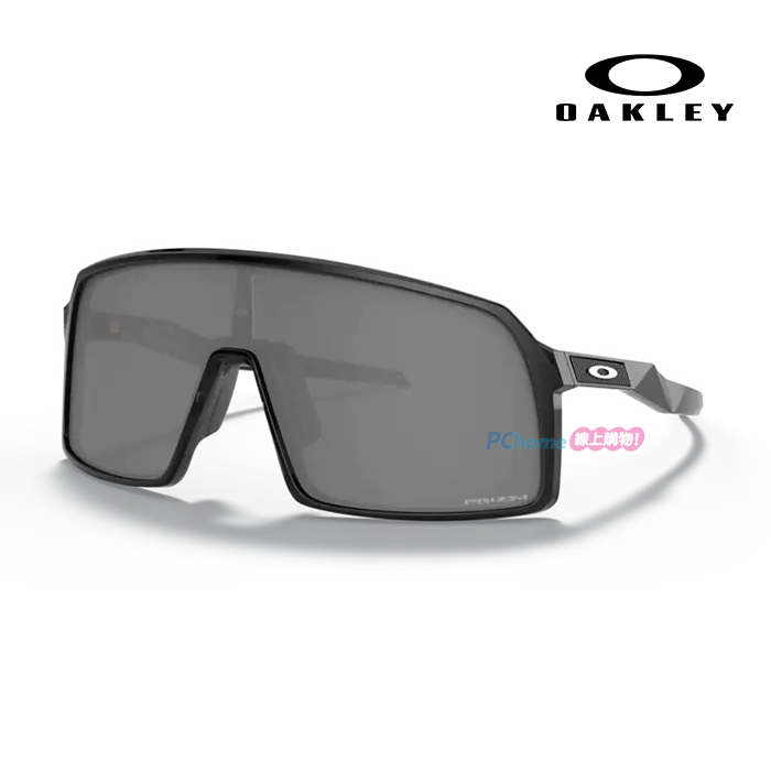 【OAKLEY】奧克力 Sutro 包覆式 方框墨鏡 運動太陽眼鏡 OO9406A 02 37mm 黑框