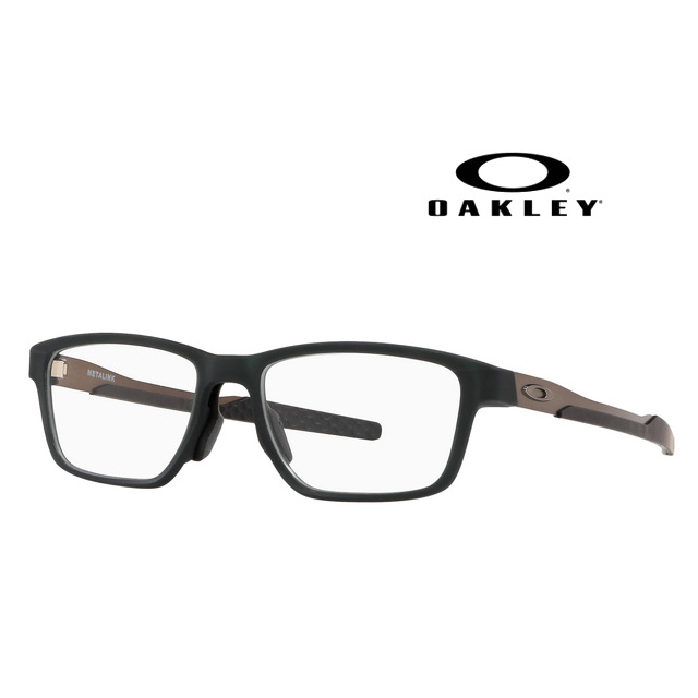 【OAKLEY】奧克利 METALINK 時尚光學眼鏡 親水防滑橡膠鏡臂 可更換鼻墊設計 OX8153 03 公司貨