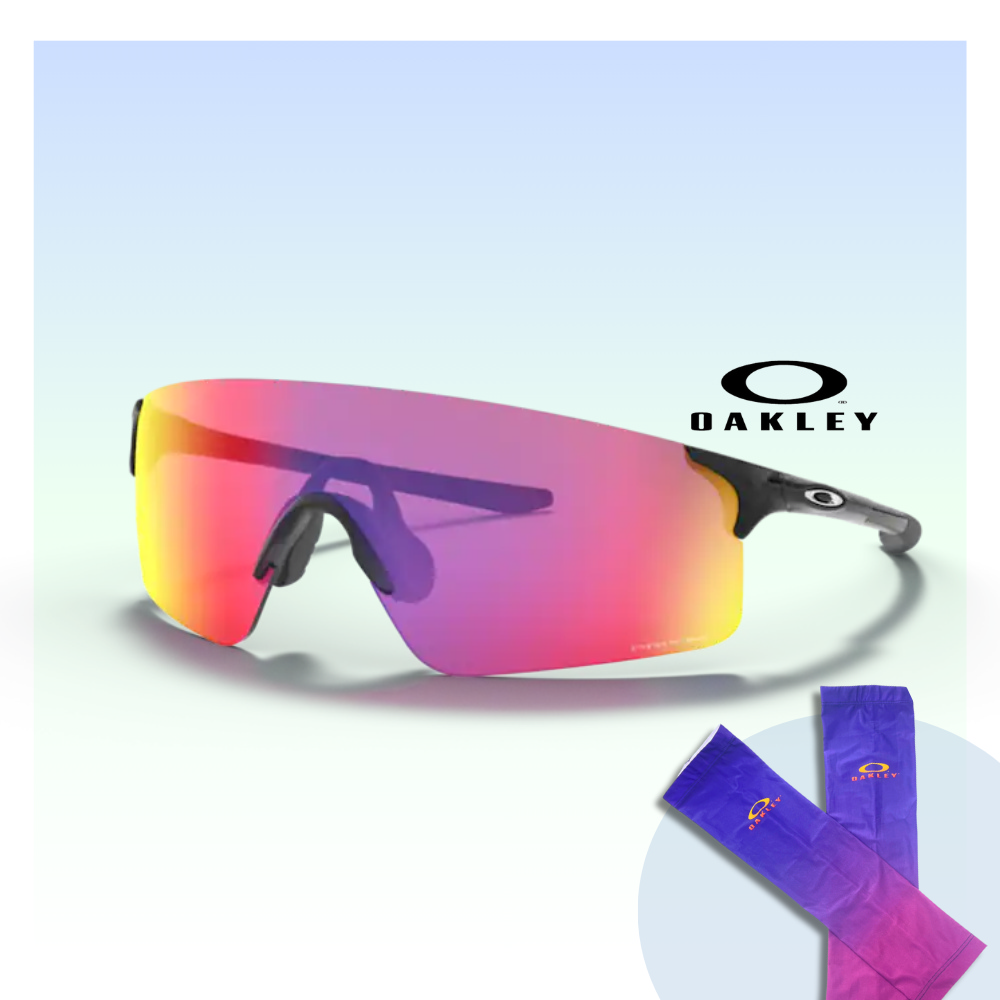 【Oakley】Evzero blades 亞洲版 公路運動太陽眼鏡(OO9454A-02 Prizm road 鏡片)