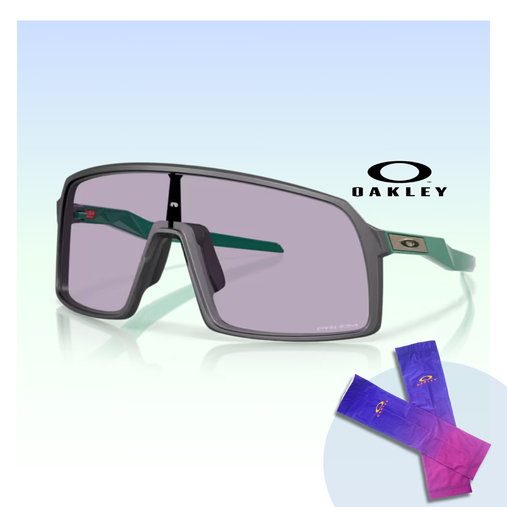 【Oakley】Sutro 運動太陽眼鏡(OO9406A-47 Prizm Slate 鏡片)