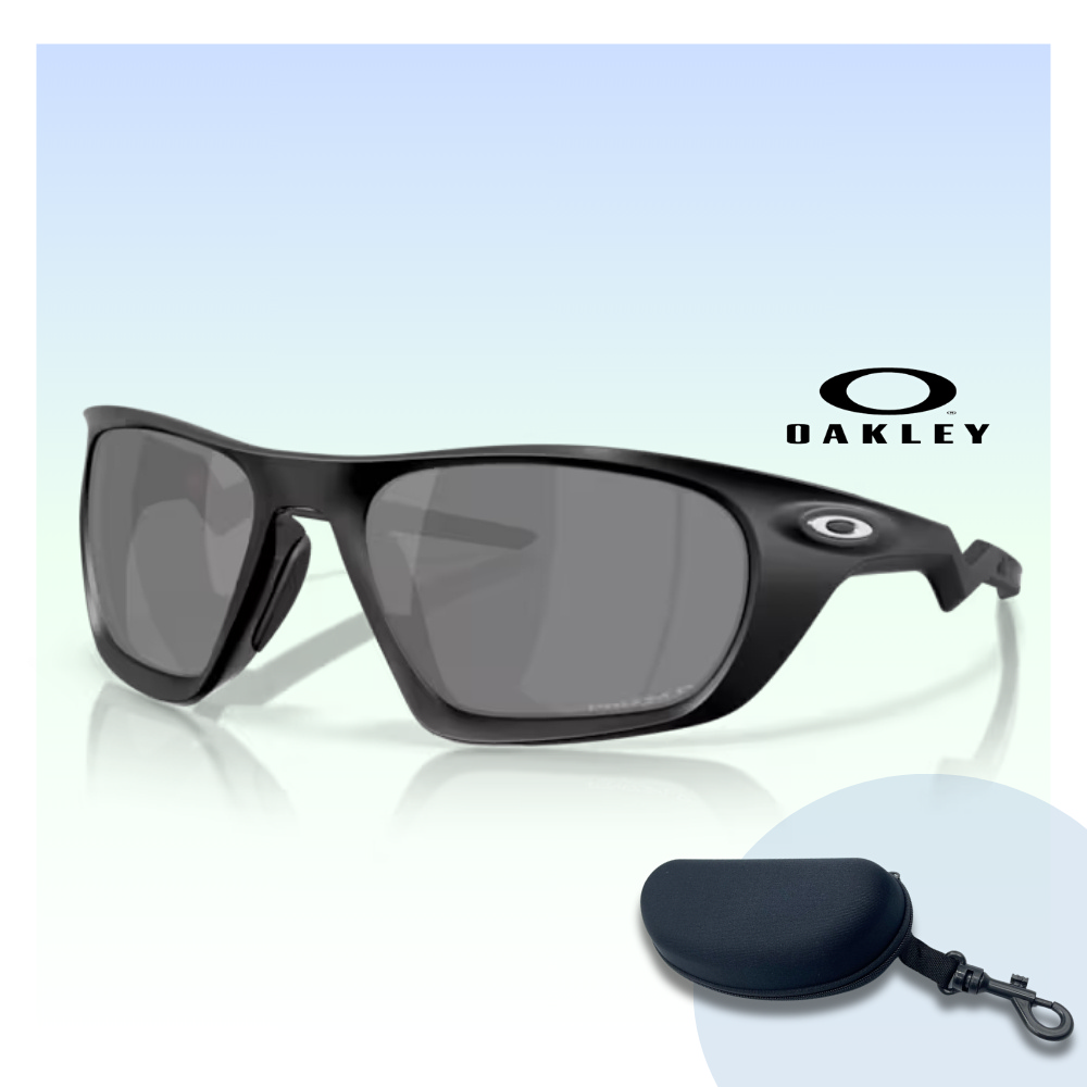【Oakley】Lateralis 偏光運動太陽眼鏡(OO9431-01 Prizm Black Polarized 鏡片)