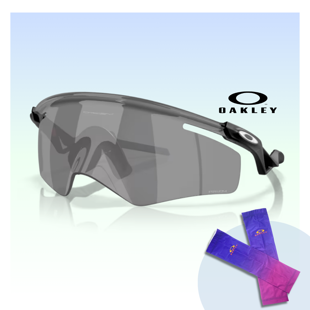 【Oakley】Qntm Kato 運動太陽眼鏡(OO9481D-01 Prizm Black 鏡片)
