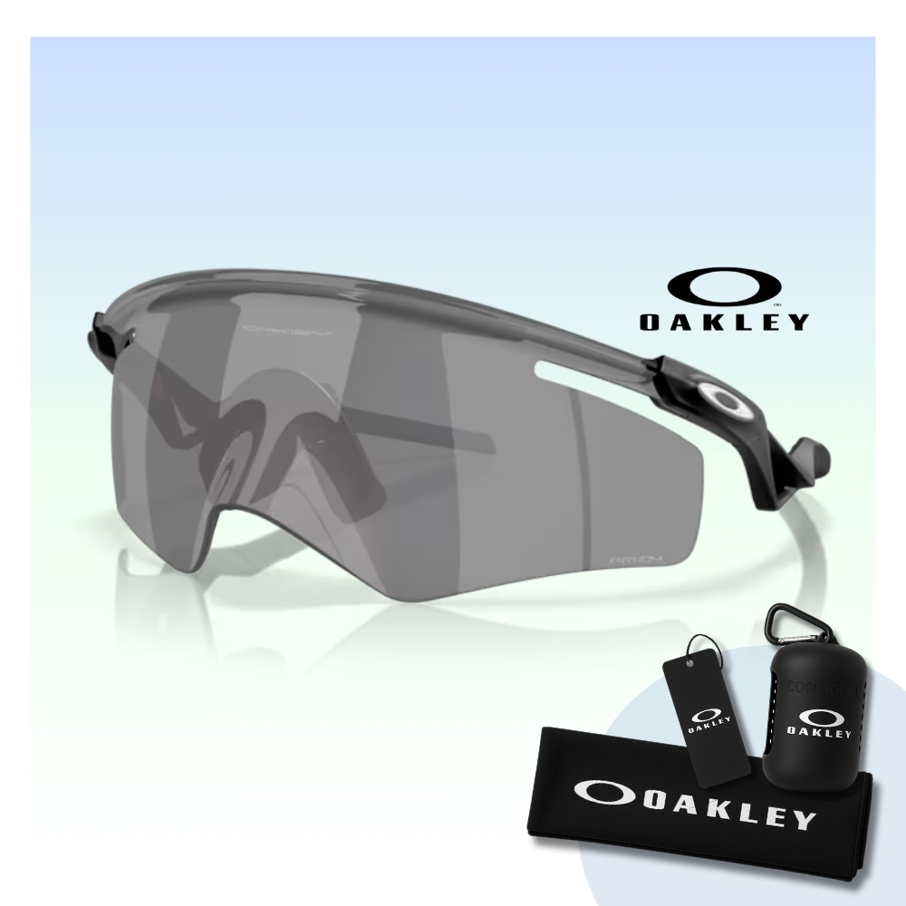 【Oakley】Qntm Kato 運動太陽眼鏡(OO9481D-01 Prizm Black 鏡片)