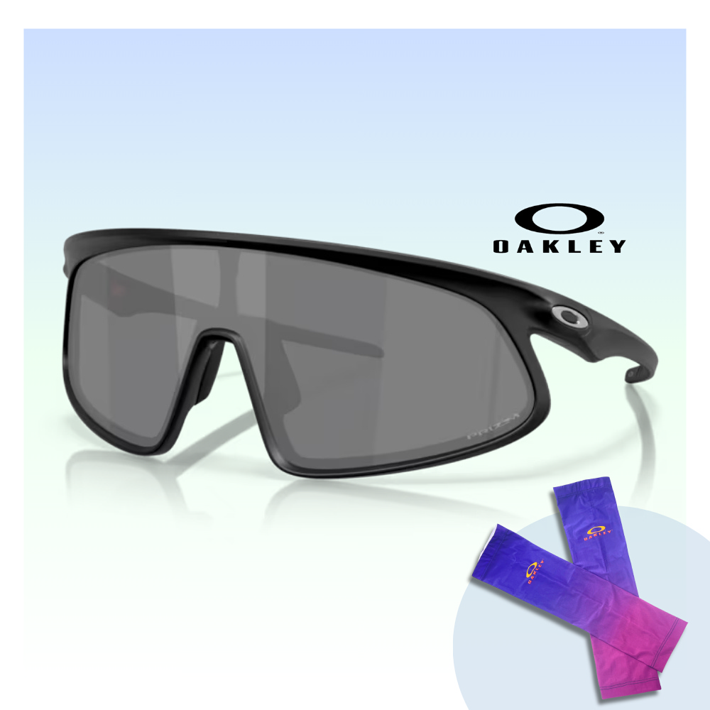 【Oakley】Rslv 運動太陽眼鏡(OO9484D-01 Prizm Black 鏡片)