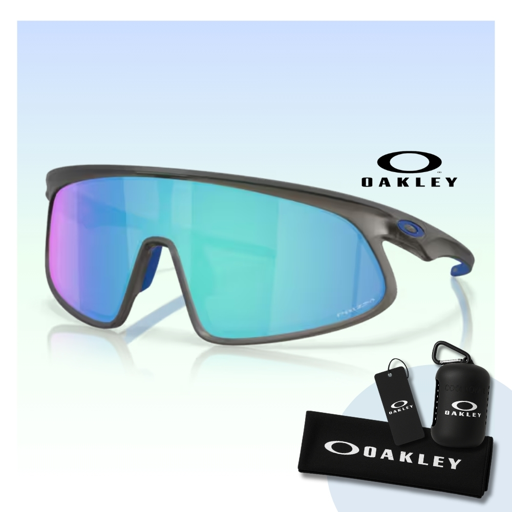 【Oakley】Rslv 運動太陽眼鏡(OO9484D-03 Prizm Sapphire 鏡片)
