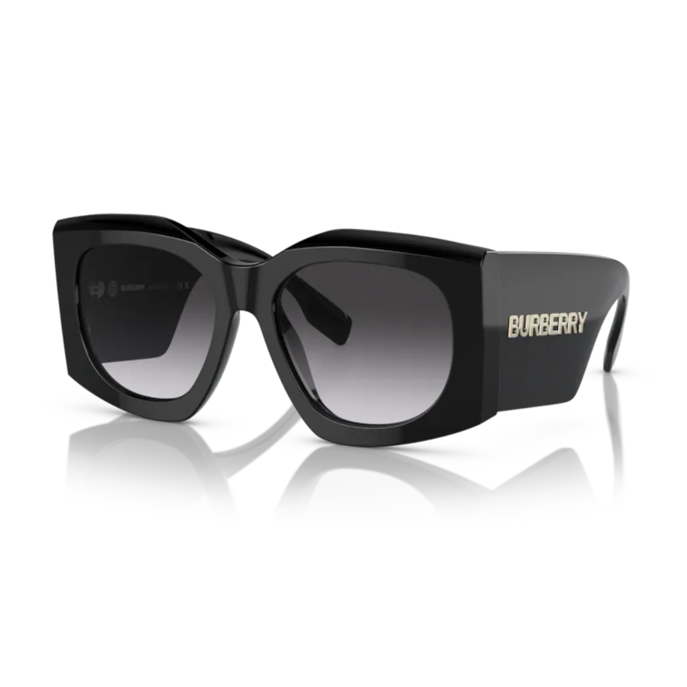 【BURBERRY 巴寶莉】時尚膠框太陽眼鏡(BE4388U-30018G)