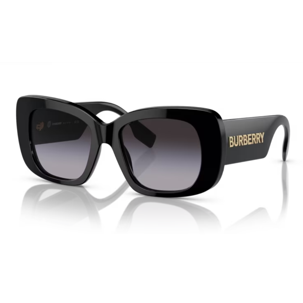 【BURBERRY 巴寶莉】膠框太陽眼鏡(BE4410-30018G)