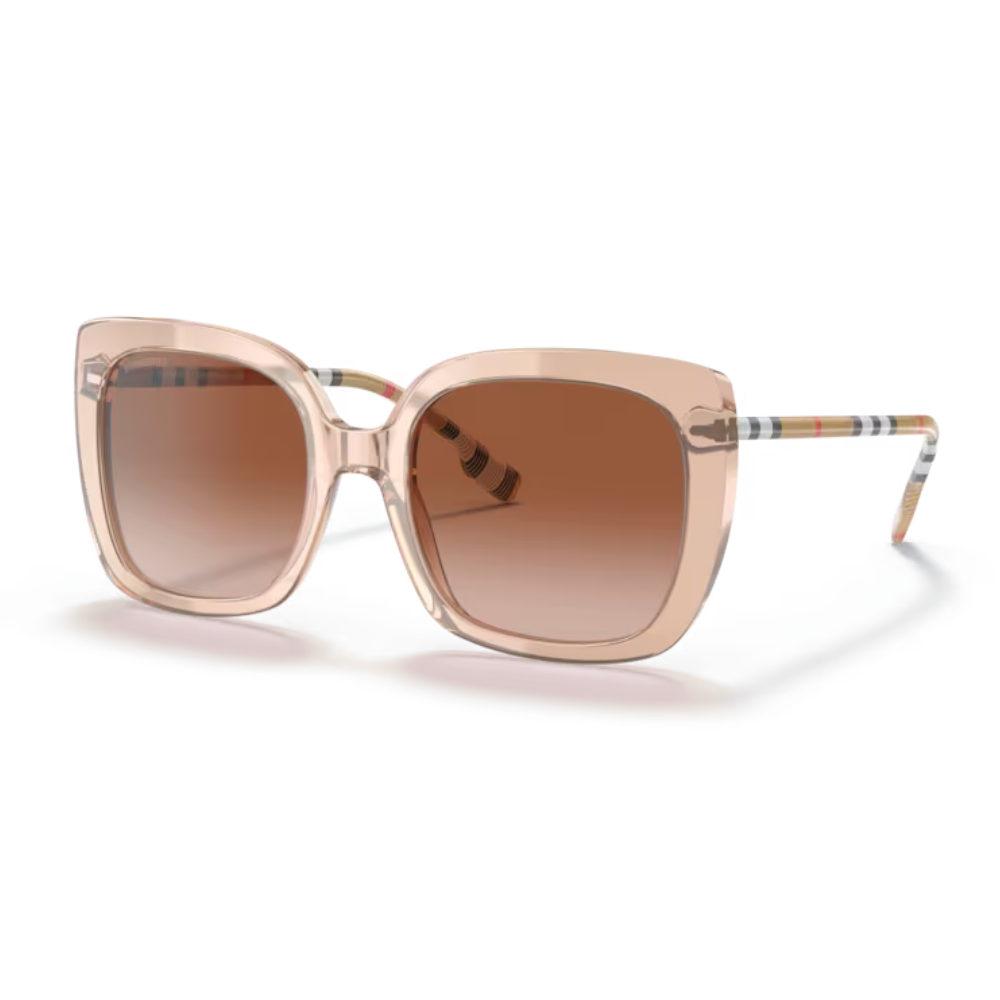 【BURBERRY 巴寶莉】方形膠框太陽眼鏡(BE4323F-400613 56mm)