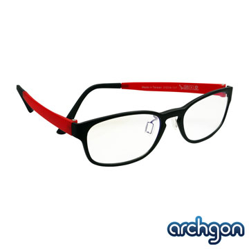 archgon亞齊慷 邁阿密熱浪風-熱火紅 濾藍光眼鏡 (GL-B122-R)