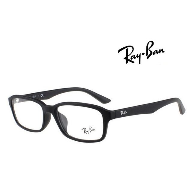 RAY BAN 雷朋 輕量款光學眼鏡 亞洲版舒適加高鼻翼 RB7081D 2477 霧黑 公司貨