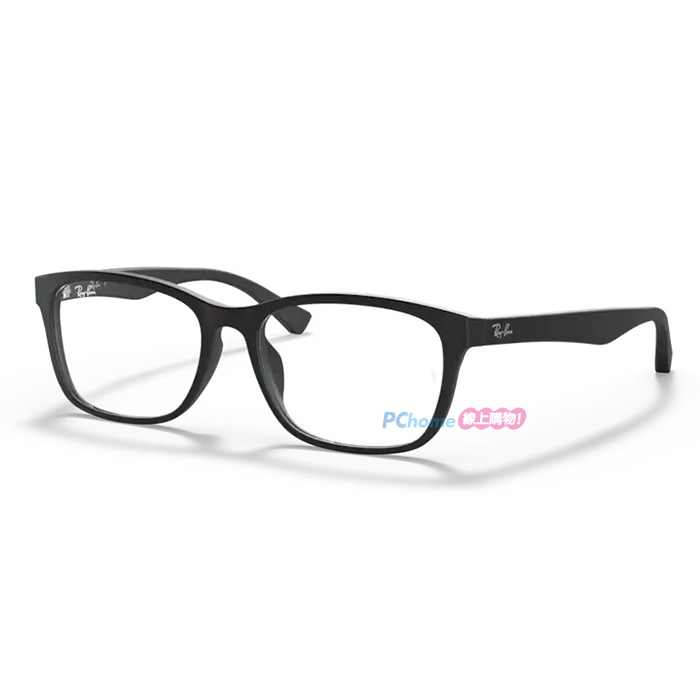 【RayBan】雷朋 光學鏡框 RX5315D 2477 55mm 橢圓方框眼鏡 霧面黑 膠框眼鏡