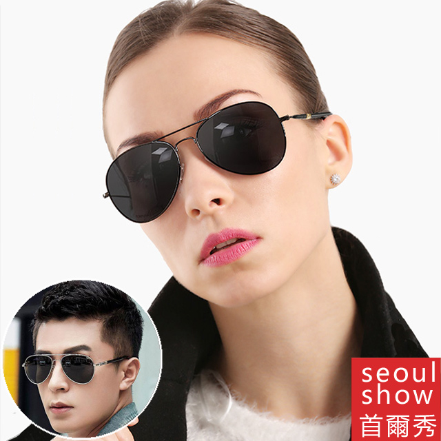seoul show首爾秀 捍衛任務圓腿極輕飛官款太陽眼鏡UV400墨鏡 209