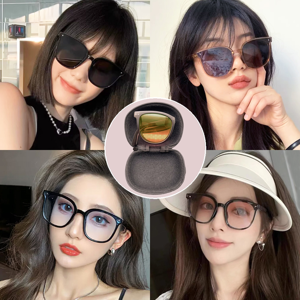 seoul show首爾秀 折疊輕量彈簧腿太陽眼鏡UV400墨鏡 B341