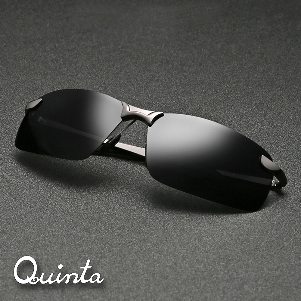 【Quinta】UV400偏光太陽眼鏡(經典運動款/運動休閒全天候適用QT3043)