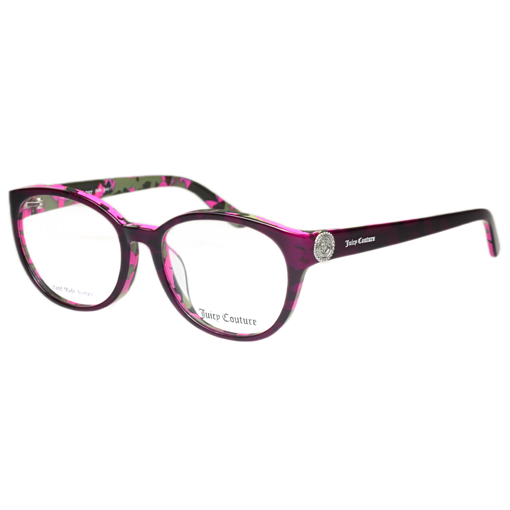 Juicy Couture 復古光學眼鏡(紫紅色)JUC402F