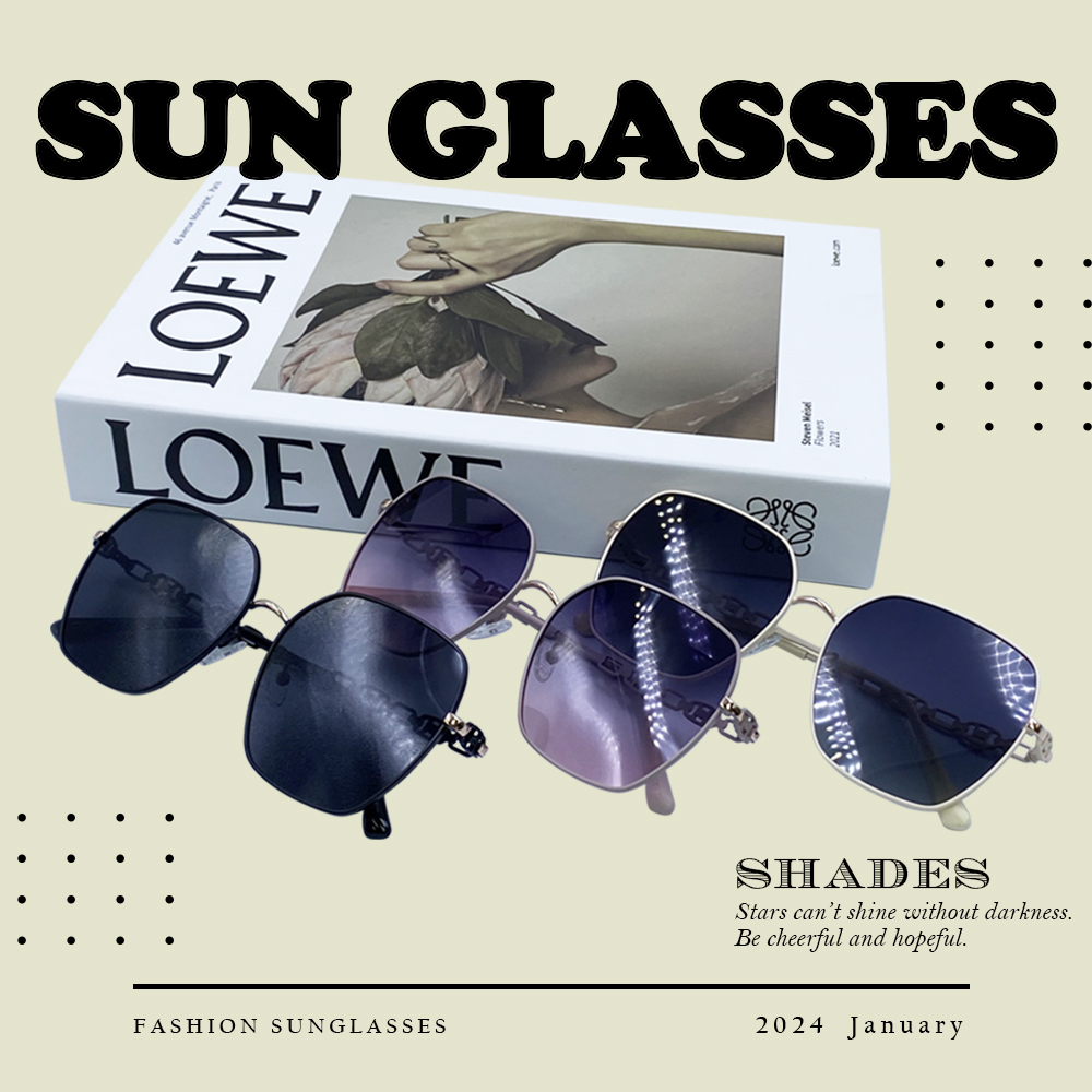 GUGA 金屬偏光太陽眼鏡 氣質霧感 大框型顯臉瘦 UV400 100%紫外線 不鏽鋼材質 3718