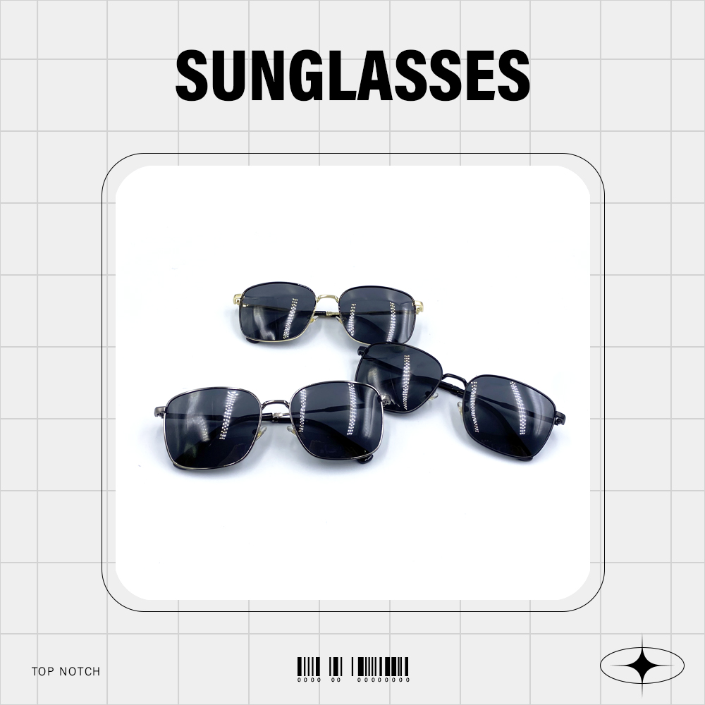 GUGA 偏光金屬太陽眼鏡 方框飛官款 UV400 不鏽鋼框腳 抵擋紫外線 5020