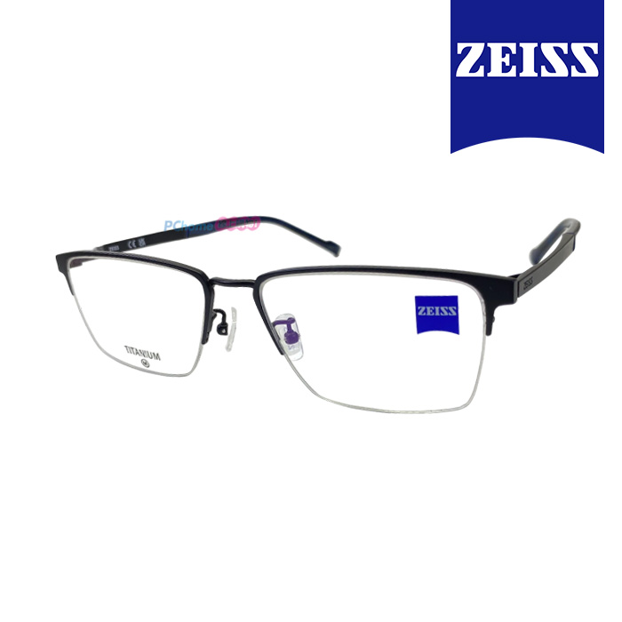 【ZEISS 蔡司】鈦金屬 光學鏡框眼鏡ZS23132LB 001 55mm 公司貨