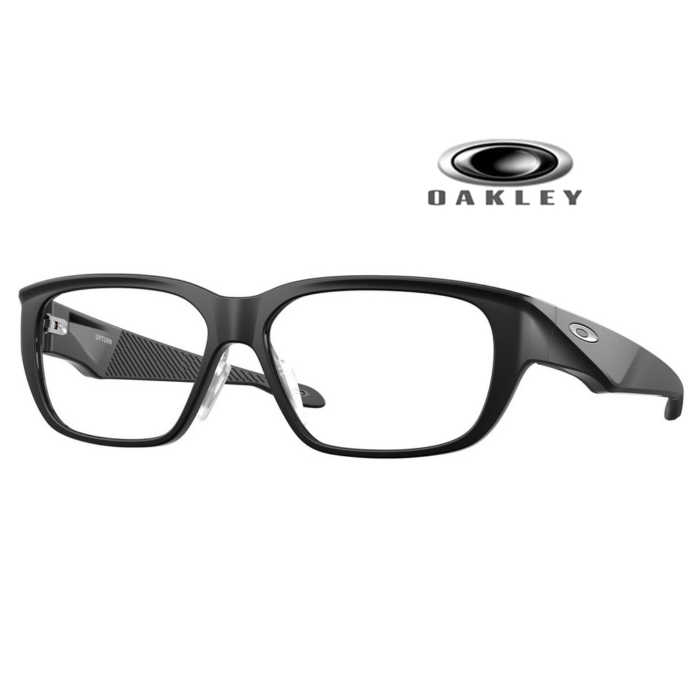 【oakley】奧克利 upturn 亞洲版 光學眼鏡 寬版防滑鏡臂舒適穩定設計 ox8192d 01 56mm 霧黑 公司貨