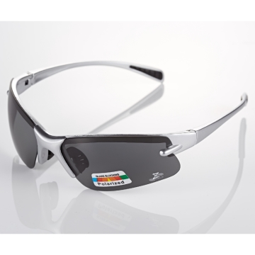 【Z-POLS專業輕巧彈性款】頂級全銀框體搭載Polarized偏光UV400運動太陽眼鏡，全新上市！